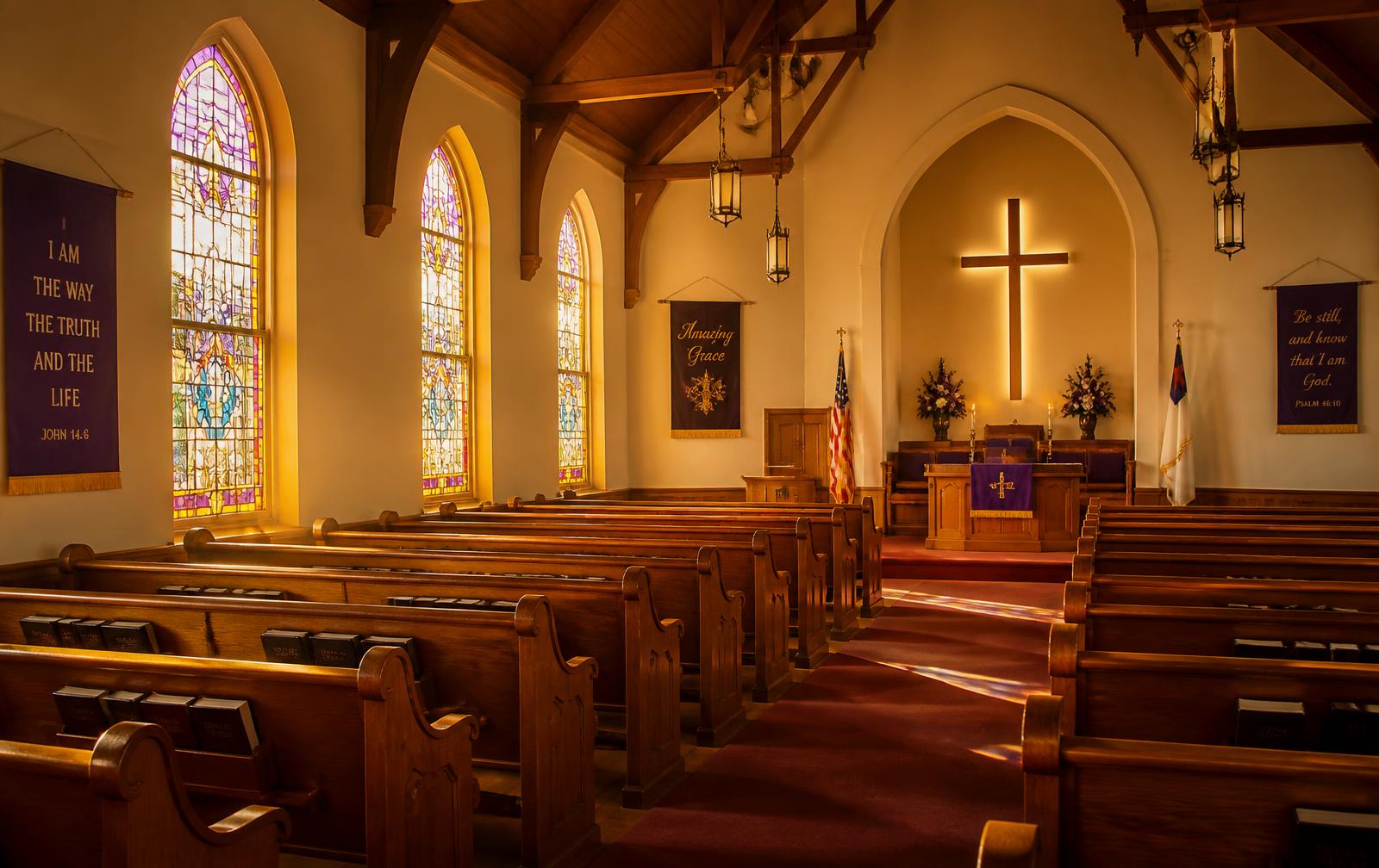 Sunlit sanctuary at Hope Faith Charity Ministries